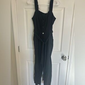 a new day Black Sleeveless Jumpsuit